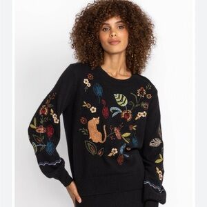 Johnny Was Isabella Sweater Top Size M